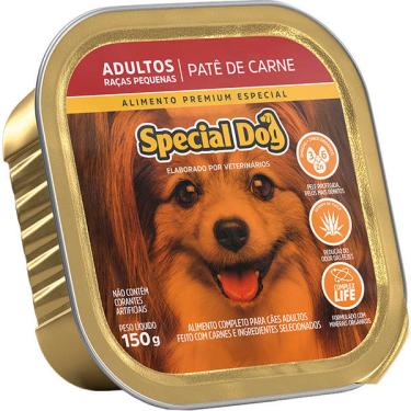 Imagem de Ração Úmida Special Dog Patê Carne para Cães Adultos Raças Pequenas - 150 g