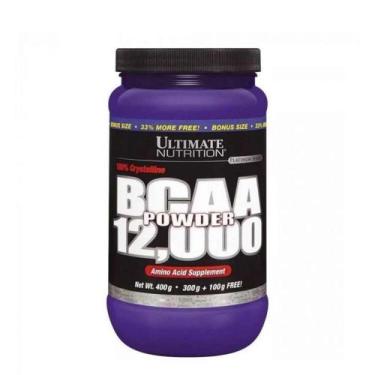 Imagem de Bcaa Powder 12000 300+100Gr Sem Sabor Ultimate Nutrition