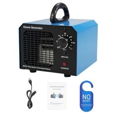 Imagem de CIADAZ Gerador de ozônio 40000mg / h Máquina de ozônio para remoção de odores elimina odores O₃ Ionizador de ozônio Desodorizador Purificador de ar para fumaça doméstica, carro e sala de animais de es