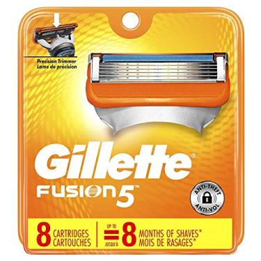 Imagem de Gillette Fusion 5 cartuchos de alimentação 8 ea