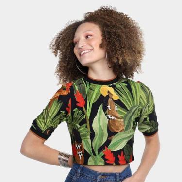 Imagem de Blusa Cropped Farm Beleza Tropical Feminina