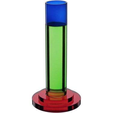 Imagem de Castiçal Decorativo Porta Vela Home&co Eco Crystal 14x7x7cm Multicolorido