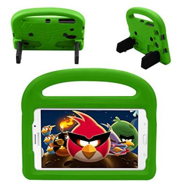 Imagem de UUcovers Capa infantil para tablet Samsung Galaxy Tab A 8.0 SM-T380/T385/T387 (2018/2017), Galaxy Tab E 8.0 SM-T375/T377/T378, Tab 4 8.0 2014 SM-T330/T331/T335 com suporte EVA à prova de choque, verde