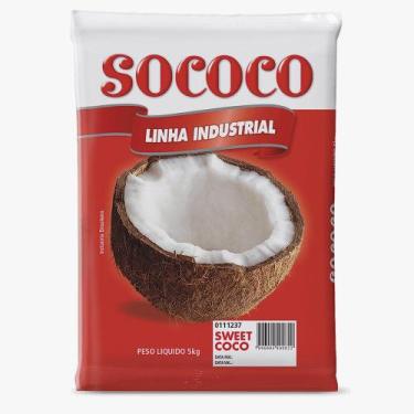 Imagem de Coco Ralado Umido Mais Coco 5kg - Sococo