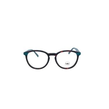 Imagem de Armação Acetato Para Óculos De Grau Redondo Unisex MM Óculos, C2, Únic