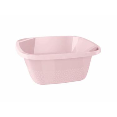 Imagem de Bacia De Plástico 8,5Lts Lavanderia Lava Roupas Reforçada Resistente U