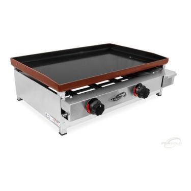 Imagem de Chapa De Lanche Sanduicheira Industrial  Profissional A Gás - Fergold
