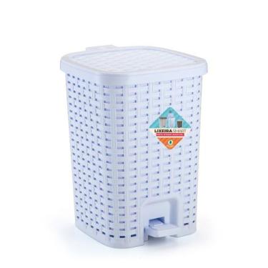 Imagem de Lixeira Smart 15 Litros com Pedal e Amortecedor na Tampa - Monte Líban