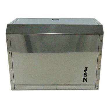 Imagem de Porta Papel Toalha Inox Toalheiro Folhas Inter Folhadas M1I - Jsn