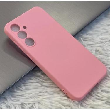 Imagem de Capa Capinha Case Samsung S23 Silicone Aveludada Protege Câmera Colori