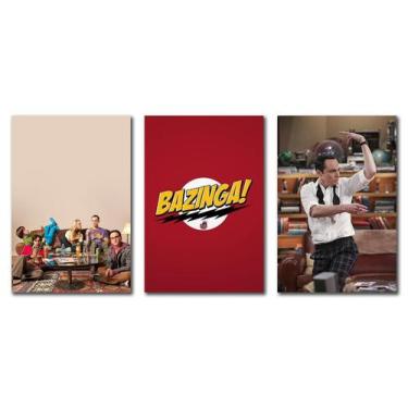 Imagem de Kit 3 Placas Decorativas The Big Bang Theory Mdf - To You Yoda