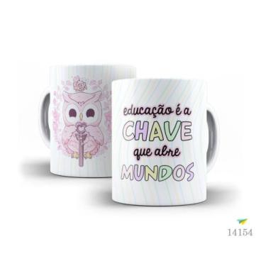 Imagem de Caneca dia dos professores corujinha 15 - LiveSub