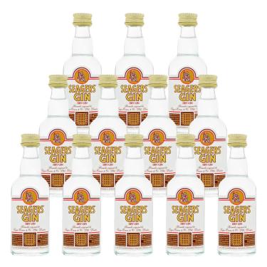 Imagem de Miniatura Gin Seagers Dry 50ml 12 Unidades