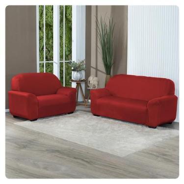 Imagem de Capa De Sofa Lisa 2 E 3 Lugares Malha Gel Cores Variadas - LENHARO ENX