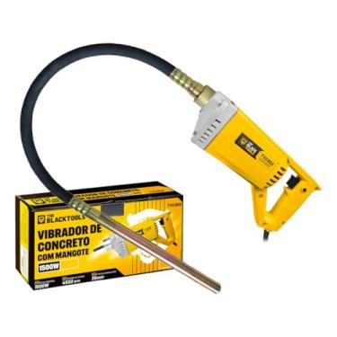 Imagem de Kit Vibrador Concreto 1500w Com Mangote Mangueira 1,45mx35mm 220v Tvc650 The Black Tools