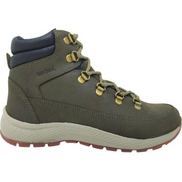 Imagem de Coturno Feminino Adventure Dia a Dia Trabalho Trilha em Couro Anatomic System Macboot Sabine 18