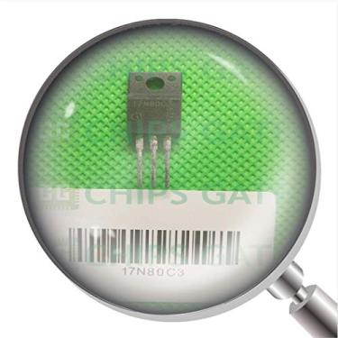 Imagem de 17N80C3 15Pcs Mosfet Transistor To-220Fp Spa17N80C3 17N80C3