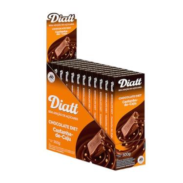 Imagem de Diatt Tablete Castanha De Caju 300g (12un x 25g)