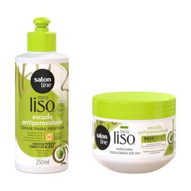 Imagem de Salon Line Kit Máscara + Creme para Pentear Meu Liso Antiporosidade