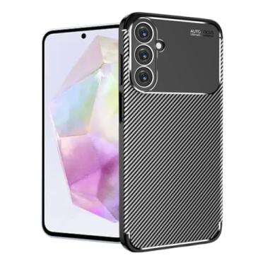 Imagem de Capa Capinha Carbono Matte Anti Impacto Galaxy A35 Tela 6.6