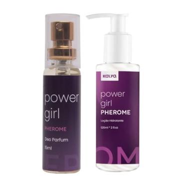 Imagem de Kit Loção Corporal e Perfume Pherome Power Girl - Kalya