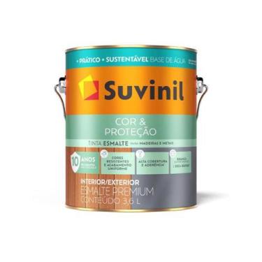 Imagem de Esmalte Cor e Proteção 3,6 Lts Suvinil Vermelho