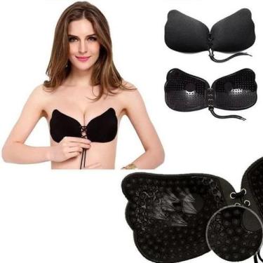 Imagem de Sutiã Invisível Sem Alças Do PUSH-UP Silicone Autoadesivo Cordinha sem