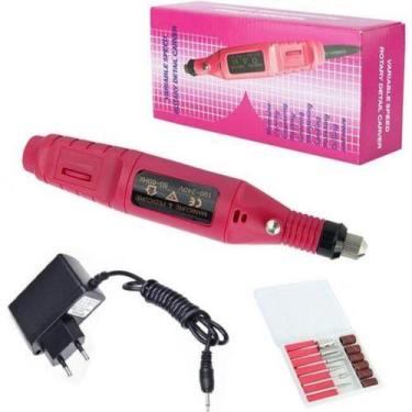 Imagem de Lixadeira Lixa Motor De Unha Elétrica Profissional Bivolt - MKB