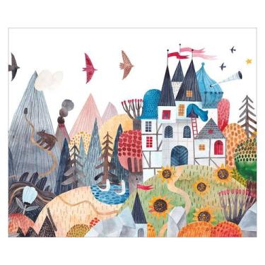 Imagem de Papel de Parede Adesivo Infantil Castelo Quarto Criança - 663pcm - All