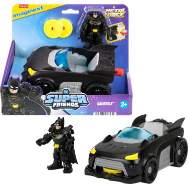 Imagem de Imaginext Boneco Batman + Veículo Mattel Fisher Price JFJ68