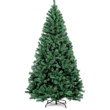 Imagem de Até 1050 Cabeças, 2.1m, Luxuosa Árvore de Natal Verde E Bonita, Árvore De Natal Gigante Luxo Modelo Cor Verde 2,1m, PVC, Até 1050 Cabeças Do Número de Galhos