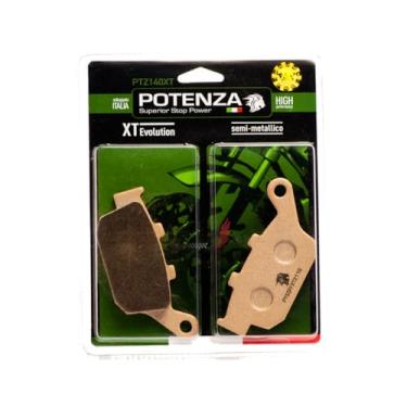 Imagem de Potenza PTZ140XT Pastilha de Freio Traseira Semi-Metálica, Alta Performance, Para Honda CB500F, CBR500R, NC750X, Tiger 800, Z800, Z900