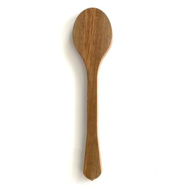 Imagem de Colher Decorativa Artesanal Madeira Maciça Diversos Tamanhos Decoração (Sem Verniz, 30cm)