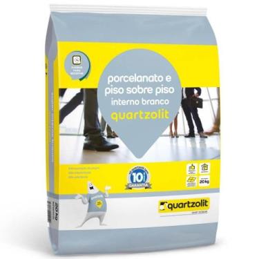 Imagem de Argamassa Cimentcola Weber Piso Sobre Piso Interno Branco para Porcela