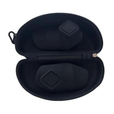 Imagem de KiBcsLic Pegas de levantamento de peso antiderrapantes, almofadas de silicone para treino, luvas protetoras de mão para homens e mulheres, Preto