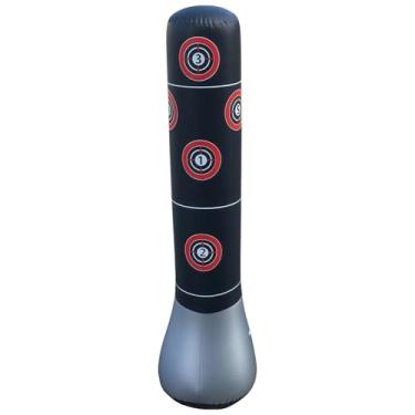 Imagem de Marcadores 5, PVC Knockdown de treinamento de brinquedo, mentes pouco para perfuração de saco inflável, karatê, taekwondo, MMA, e prática de artes marciais, ideal para