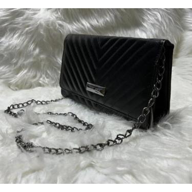 Imagem de Bolsa Feminina Pequena Transversal  Elegante para Festa e Moda 05 Pret