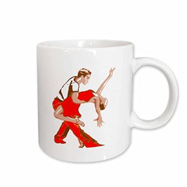 Imagem de 3dRose Caneca Print Of Mad Hatter From Alice In Wonderland, 325 ml, branca