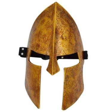Imagem de Máscara de látex com capacete Sparta 300 Warrior para o carnaval de Ha