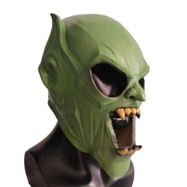 Imagem de Máscara de cosplay Greens Goblins Latex Halloween Carnaval Páscoa - yi