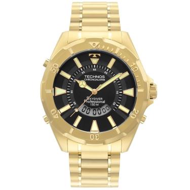 Imagem de Relógio Technos Masculino Skydiver Dourado - Wt205fln/4p