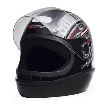 Imagem de Capacete Formula 1 Preto 56
