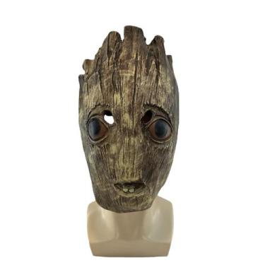 Imagem de Máscara de capacete I am Groot Cosplay Halloween Latex tamanho único -