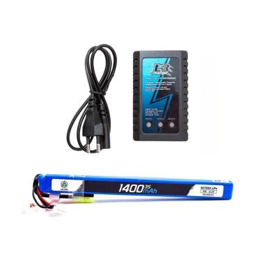 Imagem de Bateria Lipo Ultra 11.1v-3s 1400mah - 25c-50c + Carregador