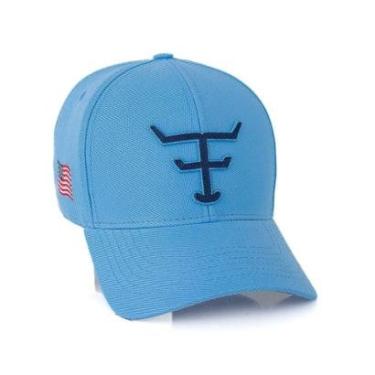 Imagem de Bone Texas Farm - New Texas - Tf672 - Azul Bebê/ Azul Marinho Único-Unissex