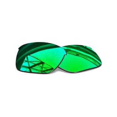 Imagem de Lentes de substituição masculinas SmartVLT para óculos de sol Oakley Thinlink OO9316 - Mais opções, Polycarbonate - Ar Coated Polarized Emerald Green, One Size