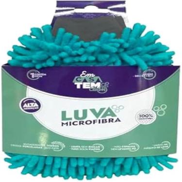Imagem de Luva de limpeza de microfibra macia para casa, carro e cozinha, facil.
