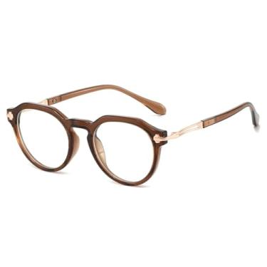 Imagem de Armação de óculos feminina e masculina (marrom)