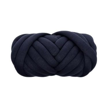 Imagem de Fio Grosso Super Bulky De 250g Para Tricô Manual, Crochê, Algodão Maci