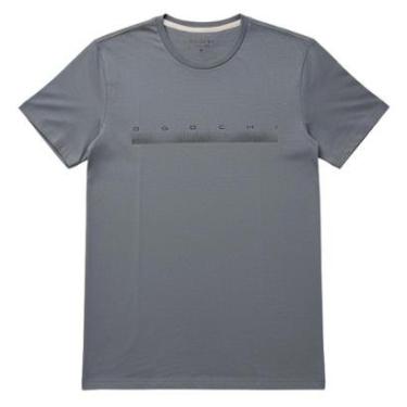 Imagem de Camiseta Ogochi Azul Slim Detalhe Degrade-Masculino